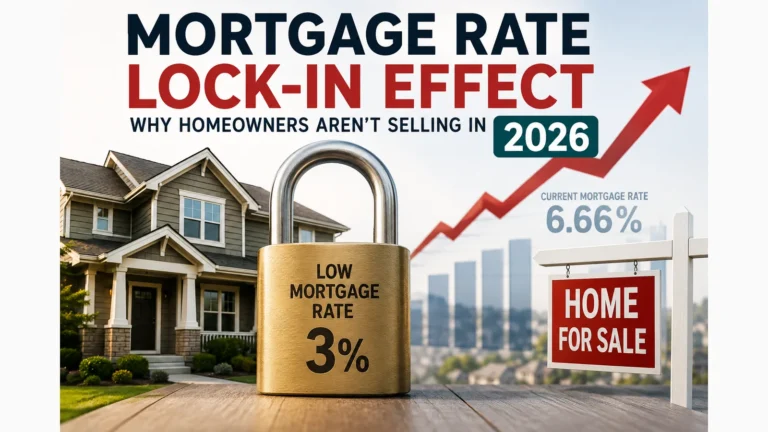 Mortgage rate lock-in effect in the U.S. housing market in 2026