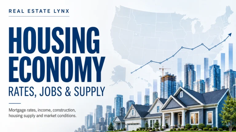 U.S. housing economy, mortgage rates, jobs and housing supply